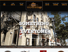 Tablet Screenshot of huetherhotel.com